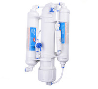 Anticalcaire pour systèmes d'osmose inverse, autonettoyant, en plastique, pour usage domestique et hôtelier, distributeur d'eau pure