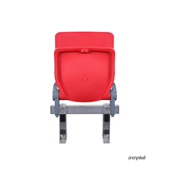 Chaises de stade de football, sièges de stade, coussins, sièges pliables en plastique