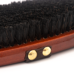 Heibe neue Prod ukte rote Trojaner Pferde burste Pferd Schonheit werkzeuge rutsch feste Holz runde Form Pferde burste - Product Image 6