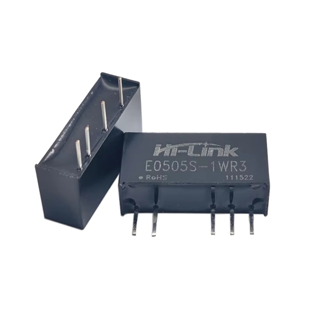 GGDX HiLink New DCDC E0524S-1WR3 5V to 24V/12V/15V Isolation Power Module E13 Converter Electronic Components