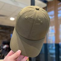 Casquette de baseball à séchage rapide en gros, personnalisable avec logo, chapeau de course anti-humidité respirant, couvre-chef de sport découpé au laser pour hommes et femmes