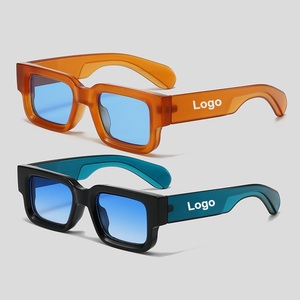 แว่นกันแดดทรงสี่เหลี่ยมวินเทจ Lmamba 3401 พร้อมโลโก้สั่งทำพิเศษ สำหรับผู้หญิงและผู้ชาย คุณภาพสูง แบรนด์ดีไซเนอร์ กรอบหนา - Product Image 1