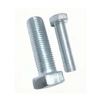 Fixations et connecteurs industriels de haute qualité en acier inoxydable 304/316 zingué, vis à bride, boulons à tête hexagonale