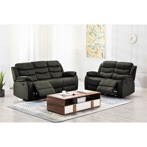 Thiết kế mới nóng bán chất lượng tốt linen vải hiện đại cắt rạp hát tại nhà ngồi có thể ngả sofa Set - Product Image 5