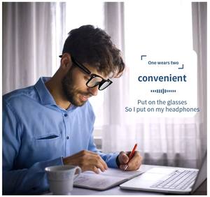 Gafas Inteligentes de Traducción de Audio con Bluetooth, Altavoces de Oído Abierto, Música y Llamadas Manos Libres, Gafas Tecnológicas Ligeras y Portátiles - Product Image 6