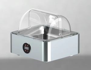 Thép không gỉ cảm ứng kỹ thuật số điện phục vụ Thiết bị tự chọn thực phẩm ấm hơn chafing món ăn cho sự nóng lên & giữ - Product Image 2