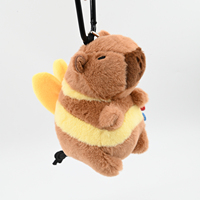 Sac de rangement pour accessoires de golf en peluche avec motif de dessin animé, imperméable, pour tees et balles de golf