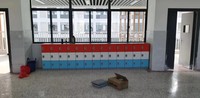 Casier et bibliothèque polyvalents en ABS pour étudiants avec serrures à clé à combinaison électronique pour une organisation pratique