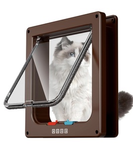 Accesorios para mascotas: Puerta para gatos, puerta para perros, con control de dirección de entrada y salida, puertas para mascotas, casetas - Product Image 2