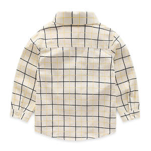 Chemises à carreaux personnalisées pour garçons, nouvelle collection, marque de vêtements pour enfants, chemises de pêche sur mesure - Product Image 2