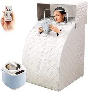 Sauna Tent Infrared Quick Shipping Product Steamer Dry And Wet Home Tent Portable Infrared Mini Steam Saunas