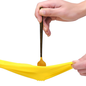 <b>Long</b> Shou Thickened Latex Rubber <b>Gloves</b> Size S Waterproof For Household Cleaning Dishwashing - Product Image 2