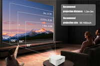 Mini projecteur intelligent portable numérique HD laser Aokang Android Ray Usb Lqwell Wimius Hy320 X1 4K 2024 de poche LED pour téléphone