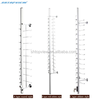 High Quality LOC-B-9/12/14/16 18 20 Reading Sunglasses Display Rods Lockable Airbag Glasses Display Rocks Optics Instruments