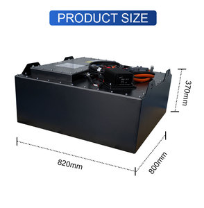 76.8V 404Ah LiFePO4 Standart Kasa Lityum Forklift Aküsü, Özel Denge Ağırlığı Kutulu Elektrikli Forkliftler İçin - Product Image 2