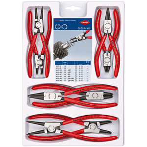 KNIPEX 00 20 04 V01 Circlip <b>Pliers</b> <b>Set</b>, 8-piece - Product Image 1