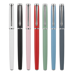 Bolígrafo de Gel Metálico con Logotipo Personalizable, Regalo <span class=keywords><strong>para</strong></span> Hombre, Nombre Personalizado, Bolígrafo de Lujo Premium, Bolígrafo de Oficina, Bolígrafo Publicitario, Venta al por Mayor - Product Image 2