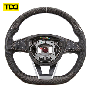 พวงมาลัยคาร์บอนไฟเบอร์ AMG สำหรับรถยนต์ Mercedes-Benz รุ่น GLE, GLS, W205 ซีรีส์ ขายดี - Product Image 4