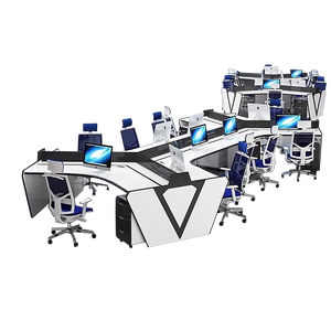 JKZHT-03 điều khiển hiện đại trung tâm hội nghị bàn gian hàng Neo Bàn nhân viên chỉ huy giám sát bàn sơn nướng văn phòng bàn - Product Image 5