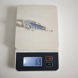 Señuelo de <span class=keywords><strong>Pesca</strong></span> Popper sin pintar de 70mm y 6,9G, cebos de agua salada en blanco, cebo holográfico interior DIY, cebo frustrado Isca <span class=keywords><strong>Pesca</strong></span> Artificial HRP03U - Product Image 5