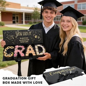 Caja <span class=keywords><strong>de</strong></span> Regalo con Forma <span class=keywords><strong>de</strong></span> Letra Creativa para la Temporada <span class=keywords><strong>de</strong></span> Graduación, Artículos <span class=keywords><strong>de</strong></span> Regalo Estéticos para <span class=keywords><strong>Chicas</strong></span>, Regalos Novedosos, Tendencia en TikTok 2026 - Product Image 2