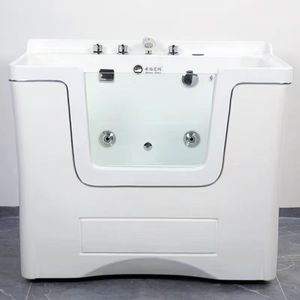 Bañera Profesional <span class=keywords><strong>para</strong></span> Mascotas, Bañera Grande <span class=keywords><strong>para</strong></span> <span class=keywords><strong>Perros</strong></span> y Gatos con Chorro <span class=keywords><strong>de</strong></span> Agua <span class=keywords><strong>de</strong></span> Masaje <span class=keywords><strong>para</strong></span> Uso en Salones <span class=keywords><strong>de</strong></span> Belleza - Product Image 2