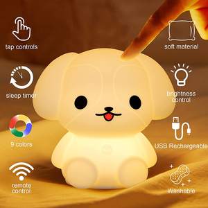 Belle Animal cadeau acrylique <span class=keywords><strong>7</strong></span> couleurs changeantes dessin animé Lion série lampe de Table Anime lampe 3d Illusion veilleuse - Product Image 2