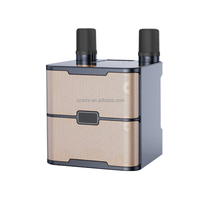 Enceinte Karaoké Portable en Gros avec Micro Sans Fil, Enceinte Karaoké de Fête Sans Fil, Enceinte Karaoké avec Micro et Bluetooth 858
