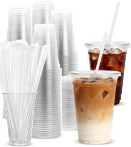 Wholesale Clear Hard Plastic pp Cup BPA-FREE Stadium Cup Custom logo Printed 8oz 10oz 20oz Frosted Cups for Wedding
