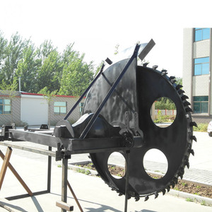 Tractor Marca <span class=keywords><strong>Yangsheng</strong></span> con Caja de Cambios para Zanjadora Rotativa de Disco, Motor de Alta Eficiencia, 50 cm de Profundidad, 50 HP, 10 cm de Ancho, Velocidad de 100-400/h, para Granja - Product Image 5