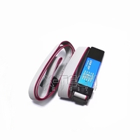 Cabo de Download para Microcontrolador 51, Programador USBasp 51AVR, Gravador USB ISP, Jtag com Caixa