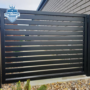 Barandilla Metálica de Diseño, Puerta Corredera de Madera para Jardín, Suministro Directo de Fábrica al Mejor <span class=keywords><strong>Precio</strong></span> - Product Image 4