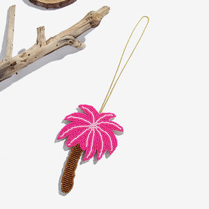 إكسسوارات وحقائب صيفية عصرية بتصميم شجرة جوز الهند والنسر الطائر من الزجاج المصنوع يدوياً، قابلة للتخصيص بالجملة - Product Image 6