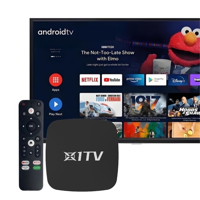 Android 14.0 HD Dual Frequency Smart TV Box with Core Processor Analog Network Set Top Box for TV US Plug 12 Months Warranty
