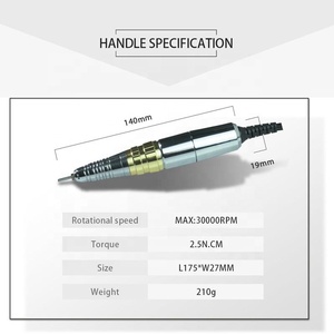 Kit de manucure portable 2025, <span class=keywords><strong>ponceuse</strong></span> à ongles professionnelle, polisseuse, perceuse à ongles G5 pour gel acrylique, SUP200 - Product Image 5