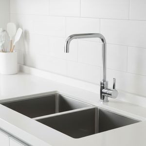 Faucet Mixer Factory Design New Contemporary Style Chrome 59-1 Brass Kitchen Sink Faucet Manufactures - Product Image 5