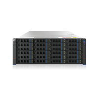 10 GPU Deep Learning AI Server Chassis 8 GPU 4U casing 4 Bays 2*2200W catu daya 790mm kedalaman Xeon persediaan prosesor 4U