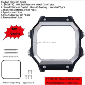 Boîtier de montre en métal électroplaqué 2026 pour Casio AE1200, boîtier de montre électronique anti-chute, coque de remplacement pour AE1200/AE1300 - Product Image 5