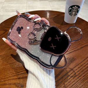 เคสโทรศัพท์ TPU ชุบเคลือบสีแบบกำหนดเองได้ของ Zeniqeen สำหรับ 12 Max ลายการ์ตูน พร้อมที่ยึดกรอบกล้อง - Product Image 3