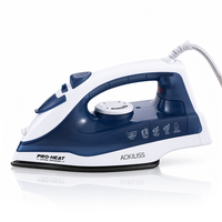 Fer à vapeur en céramique ACKILISS 1200W, réservoir 200ml, vapeur verticale, auto-nettoyant, poignée confortable pour chemises, robes, entretien des tissus ACL-95301