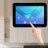 Tablet PC Android de 10.1 Pulgadas con Montaje en Pared, Pantalla Táctil LED, Quad Core Rockchip, 2GB/16GB, WiFi, POE, NFC, RJ45, Inteligente para Negocios