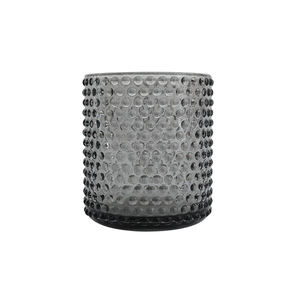 Prezzo di fabbrica nuovo stile urto superficie di vetro vaso <span class=keywords><strong>e</strong></span> vaso di candela set da tavola per la decorazione - Product Image 6