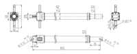Aplikasi Solar Brush Efficient Linear Actuator 12V/24V DC Tahan Air Motor Tubular Listrik Berkinerja Tinggi