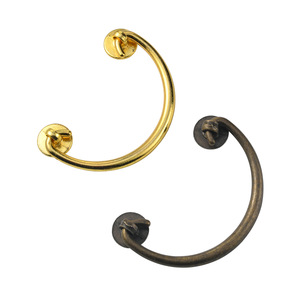 Furniture Handle Ring Zinc Alloy Antique Bronze <b>Gold</b> 83mm Hole Spacing Drawer <b>Cabinet</b> Easy Installation - Product Image 5