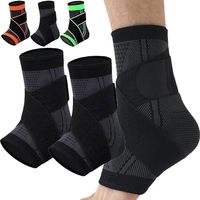Attelle de compression intégrale pour la cheville avec sangles de stabilisation réglables pour le soulagement de la douleur liée aux tendinites et à la fasciite plantaire