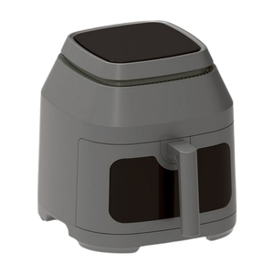 <span class=keywords><strong>Friteuse</strong></span> à <span class=keywords><strong>air</strong></span> numérique multifonction à écran tactile, sans huile, 6,5 L, carrée, en plastique, pour usage domestique et extérieur en camping-car - Product Image 2