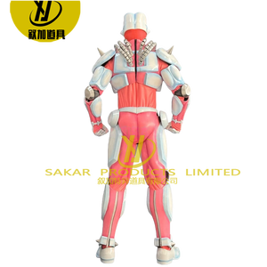<span class=keywords><strong>Jojo</strong></span>& de Alta Gama Hechos a Medida # Disfraz de Crazy Diamond de 39'<span class=keywords><strong>s</strong></span> <span class=keywords><strong>Bizarre</strong></span> Adventure, Cosplay de Personaje de Anime, Trajes de Eva+3d+cuero Unisex - Product Image 4