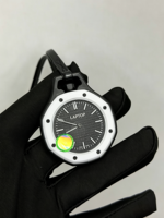 Montre mécanique automatique pour homme de haute qualité, prix de gros d'usine, luxe, mode, hip-hop, sport, cristal saphir, 43 mm, caoutchouc