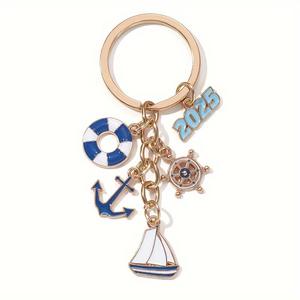 الأكثر مبيعًا مصنوعات معدنية مخصصة مطلية بالذهب سبيكة زيت تقطير قارب شراعي - Product Image 3