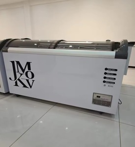 Tủ lạnh thương mại cửa trượt Tủ đông siêu thị Ice Cream hiển thị tủ đông - Product Image 2